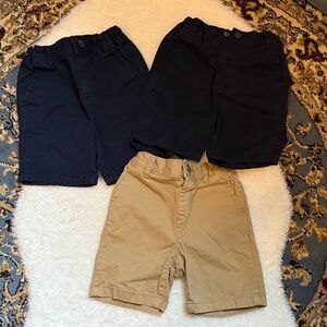 The Children’s Place Navy and Tan Boys' Shorts Set 3t